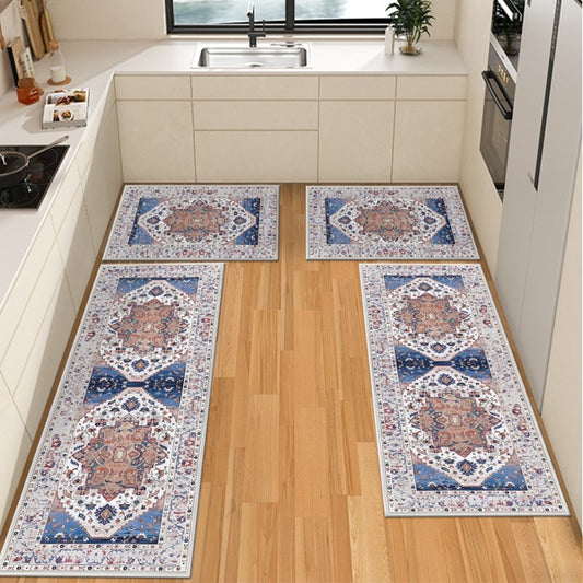 Boho kitchen rug set of 3 with runner, photo 1 of 9